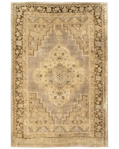 Turkish Semi-Antique Oushak