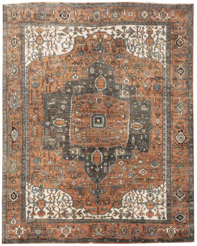 North Indian Heriz Design 