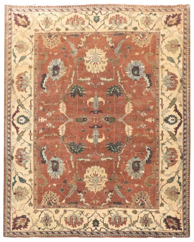 North Indian Made Oushak Design